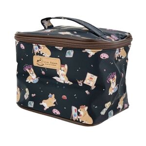 Waterproof Corgi Artist Travel Makeup Cosmetic Bag